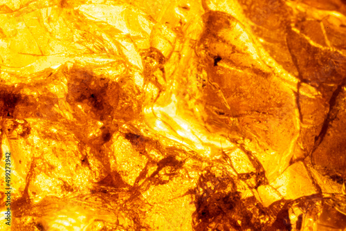 Fényképezés Background, texture bright orange stone amber, tin