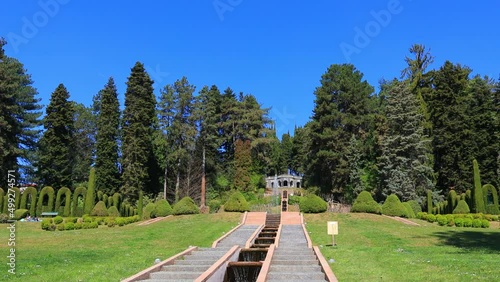 parco di villa toeplitz di varese, italia, villa toeplitz of varese, italy  photo