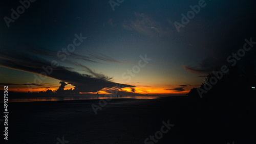 sunrise at the beach
