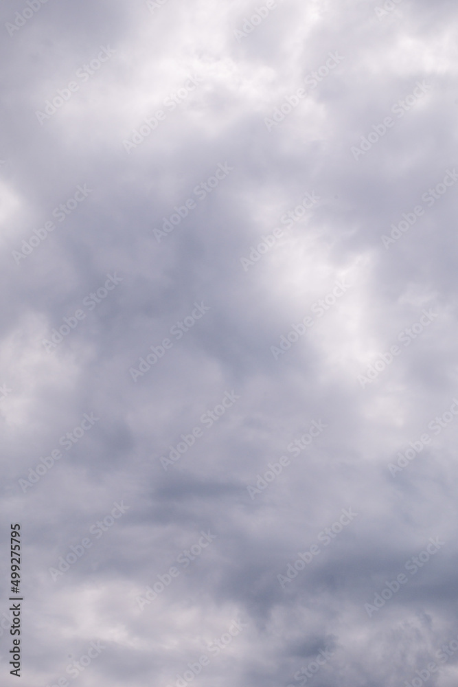 Obraz premium Cloudy and gloomy sky