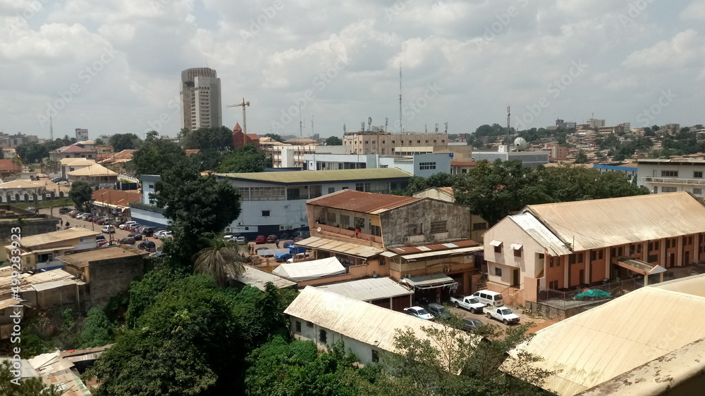landscape view of Yaounde