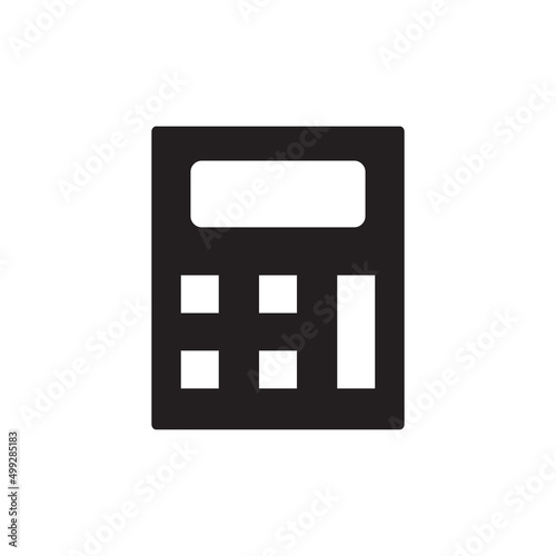 calculator new icon vector simple
