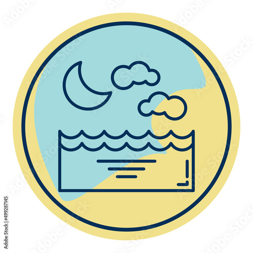 sea night