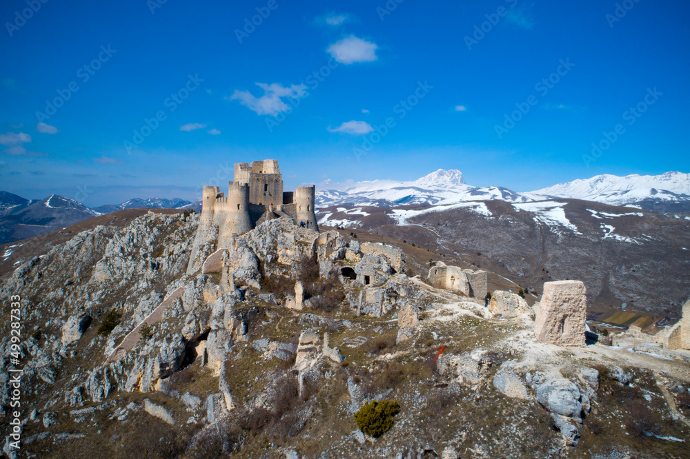 Rocca Calascio in Abruzzo Italy