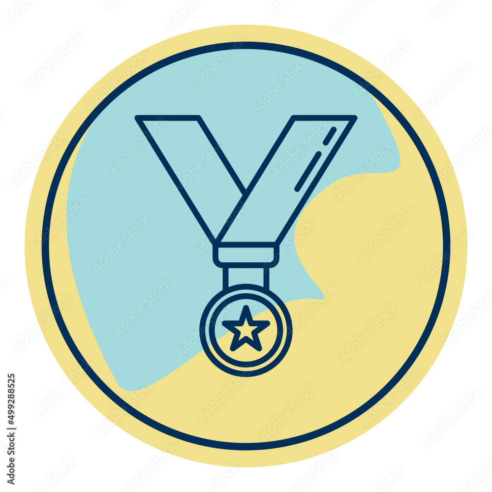 medal coin and star medal coin and star