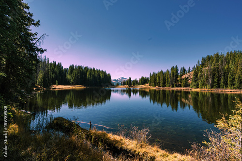 reflections in the lake