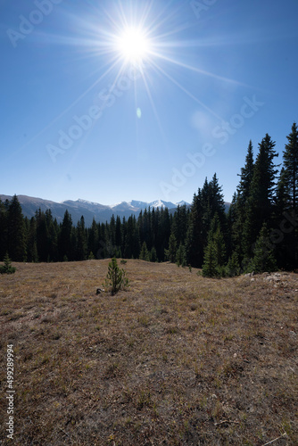 path in the mountains