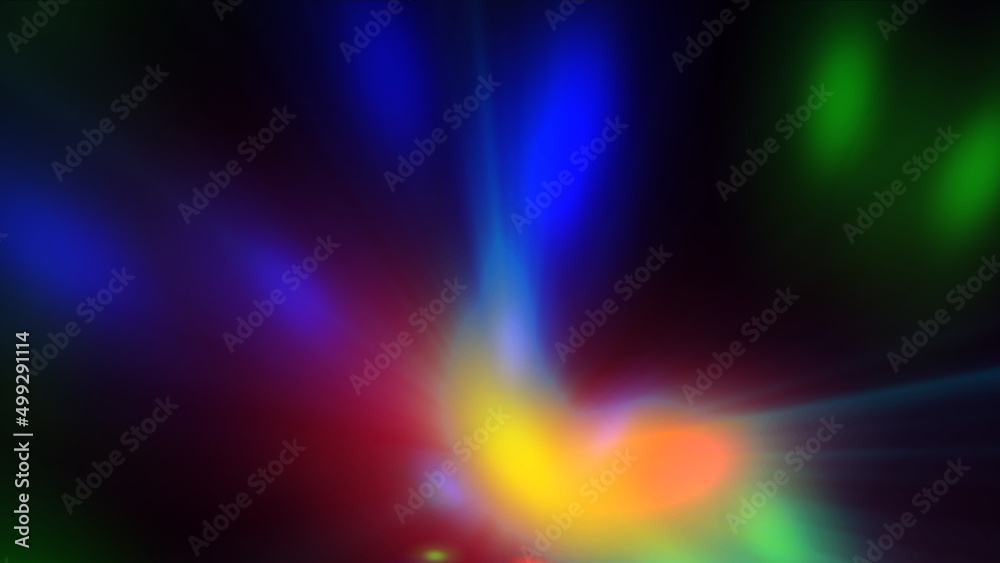 Background Multicolored Tints. Colorful Radiance