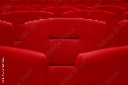 Movie theater seats photo