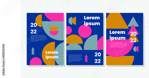 Modern Abstract Trends Design Layout Bundle