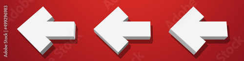 Free Download 矢印　3D　立体　ビジネス　白　アロー　方向 - GFXLoad
