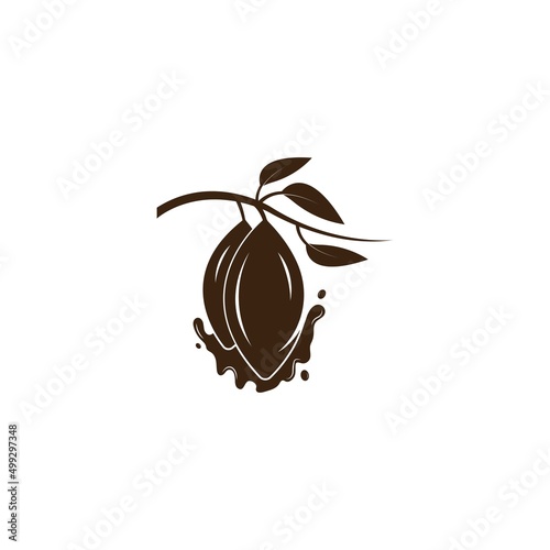 Chocolate logo design vector illustration, Creative Chocolate logo design concept template