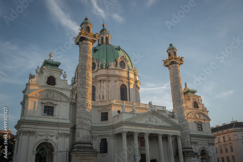 Karlskirche (St Charles Church) - Vienna, Austria