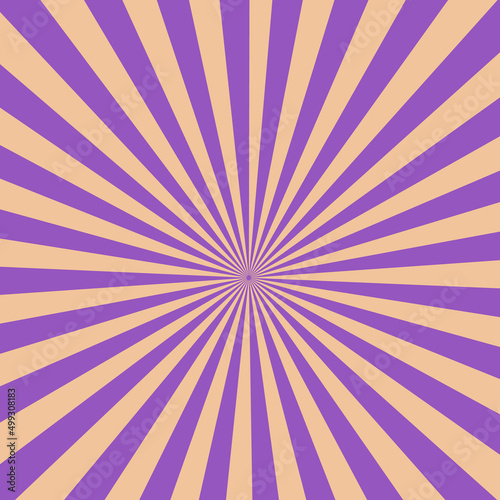 Purple plum Sunburst pattern background.