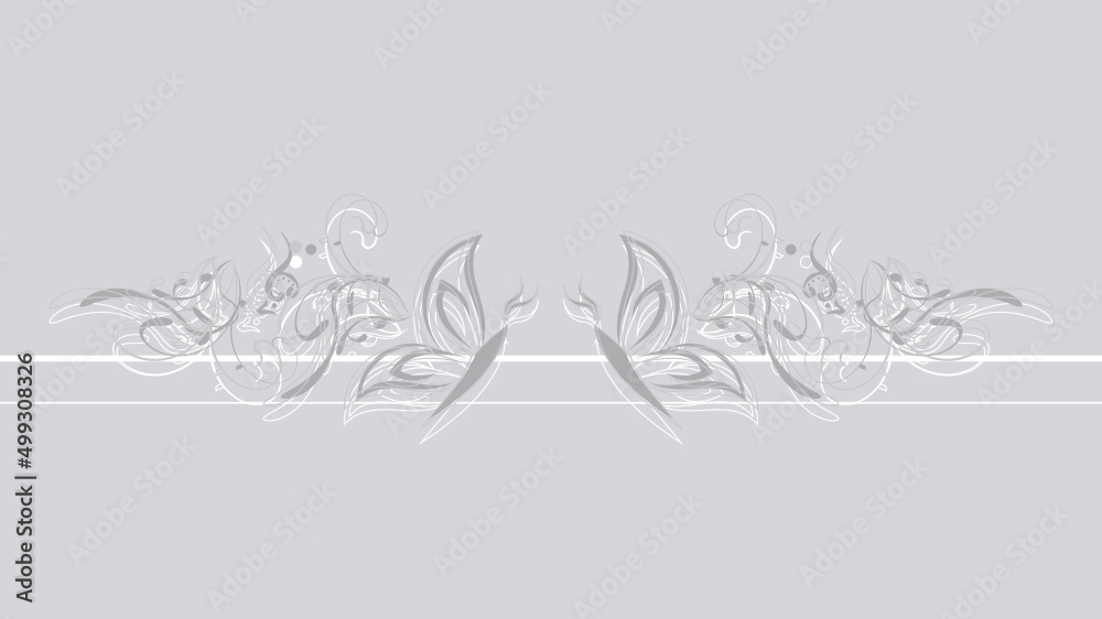 Fototapeta premium abstract tribal butterfly tattoo background in vector format