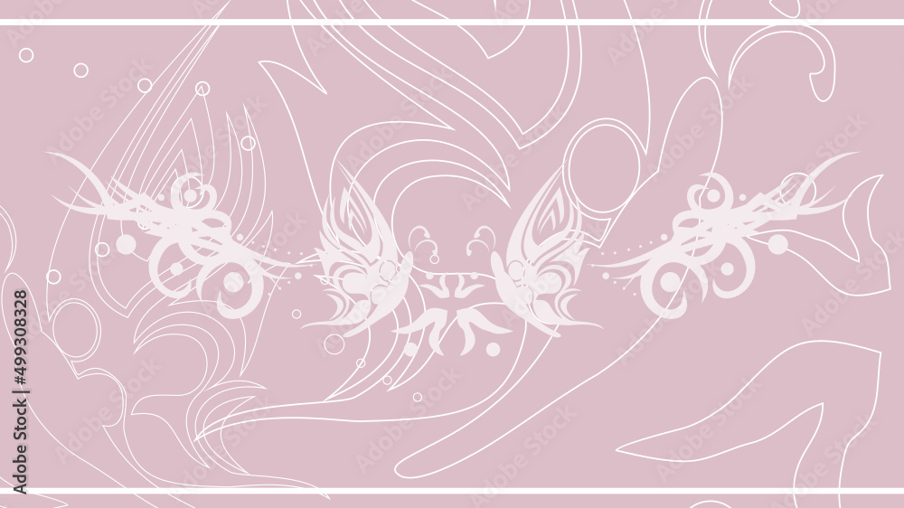 tribal butterfly tattoo background in vector format tribal butterfly tattoo background in vector format