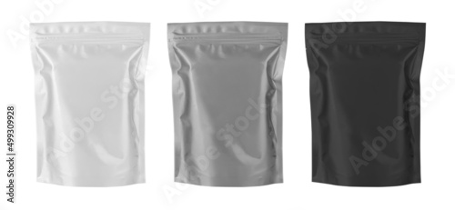 Obraz na płótnie Empty foil for food or beverages Packaging