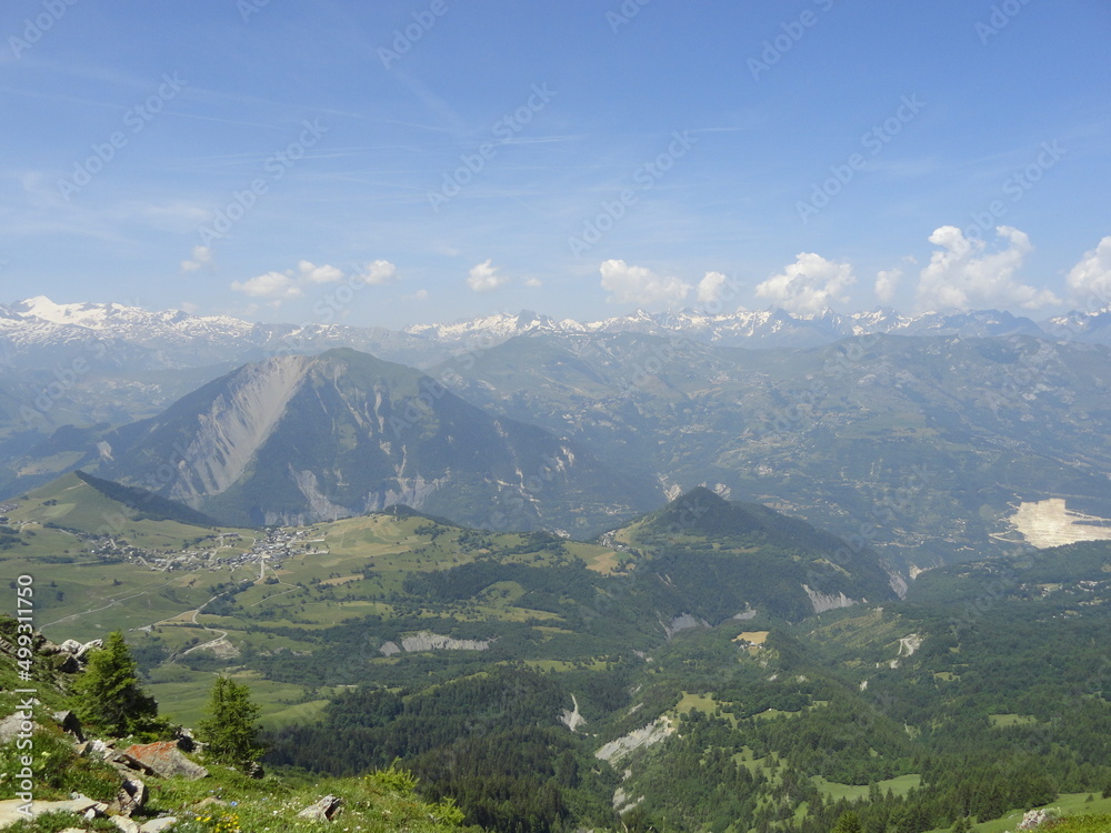 Fototapeta premium paysages montagne Savoie