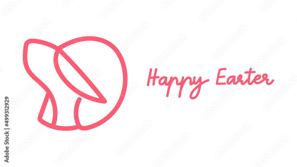 Hand drawn happy easter day isolated on white background ,illustration Vector EPS 10 Hand drawn happy easter day isolated on white background ,illustration Vector EPS 10