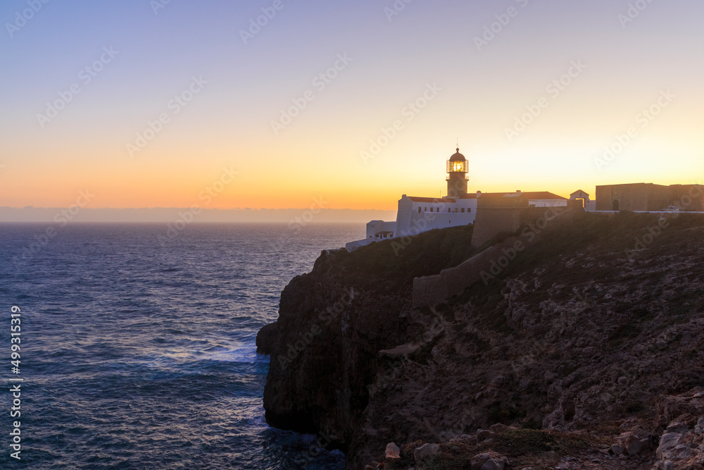 Cape St. Vincent is the southwesternmost point of Portugal and of mainland Europe.