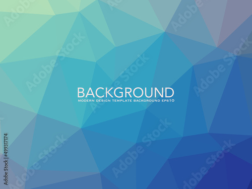 Abstract polygonal space low poly dark background