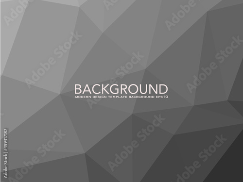 Abstract polygonal space low poly dark background