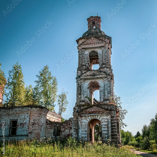 abandoned orthodox bell tower © ork_0013