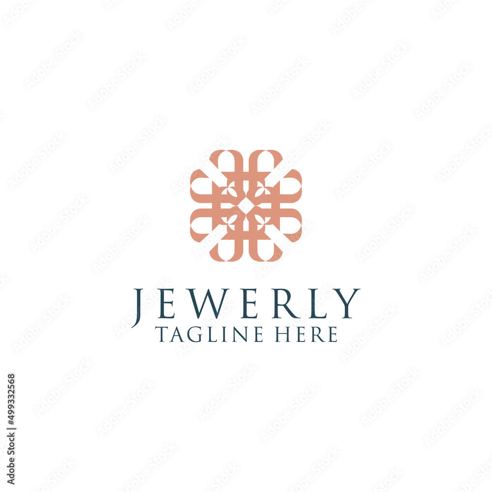 Jewerly logo icon design vector template
