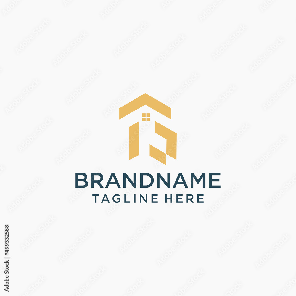 Brandname logo icon design vector template Brandname logo icon design vector template