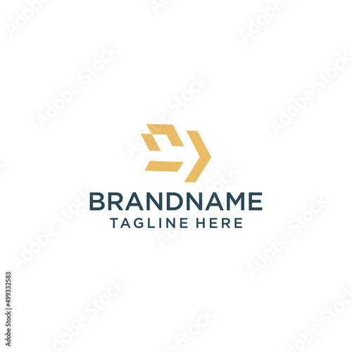 Brandname logo icon design vector template