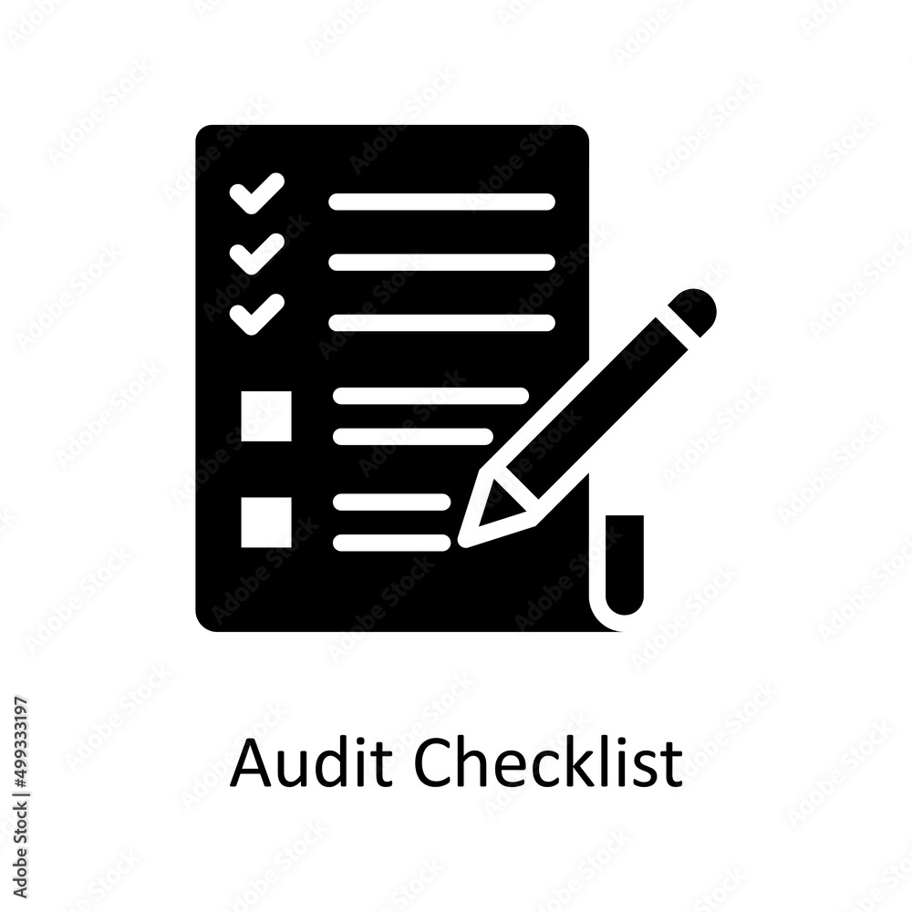 Audit Checklist Vector Solid icons for your digital or print projects. Audit Checklist Vector Solid icons for your digital or print projects.