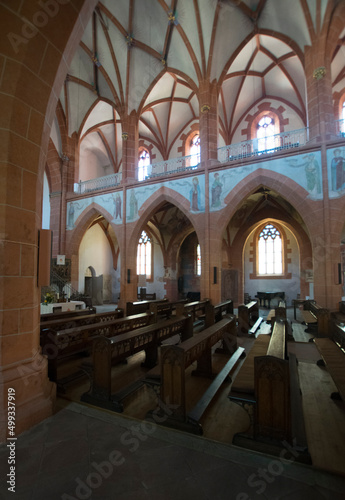 St. Goar  Rhein   Stiftskirche  Inneres