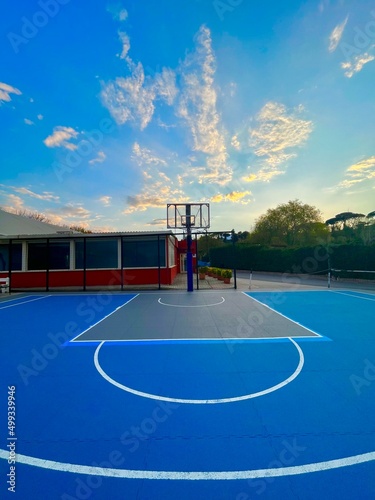 basketball court yard