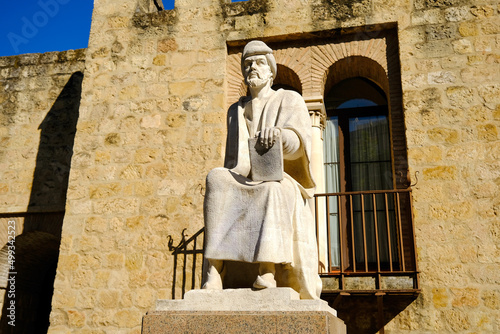 Foto Averroes (1126 - 1198) arab philosopher in Al Andalus