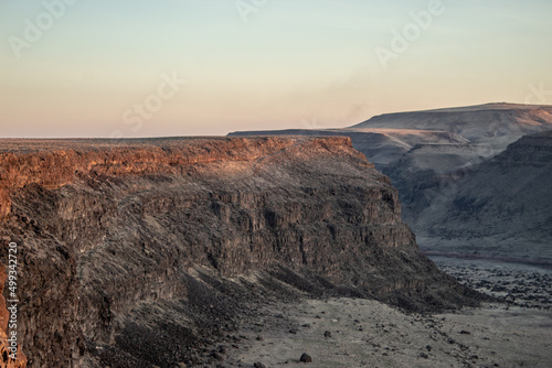 Sunset Canyon Landscape View, Kuna, Idaho, United States photo