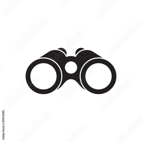 Binoculars icon line style icon, style isolated on white background
