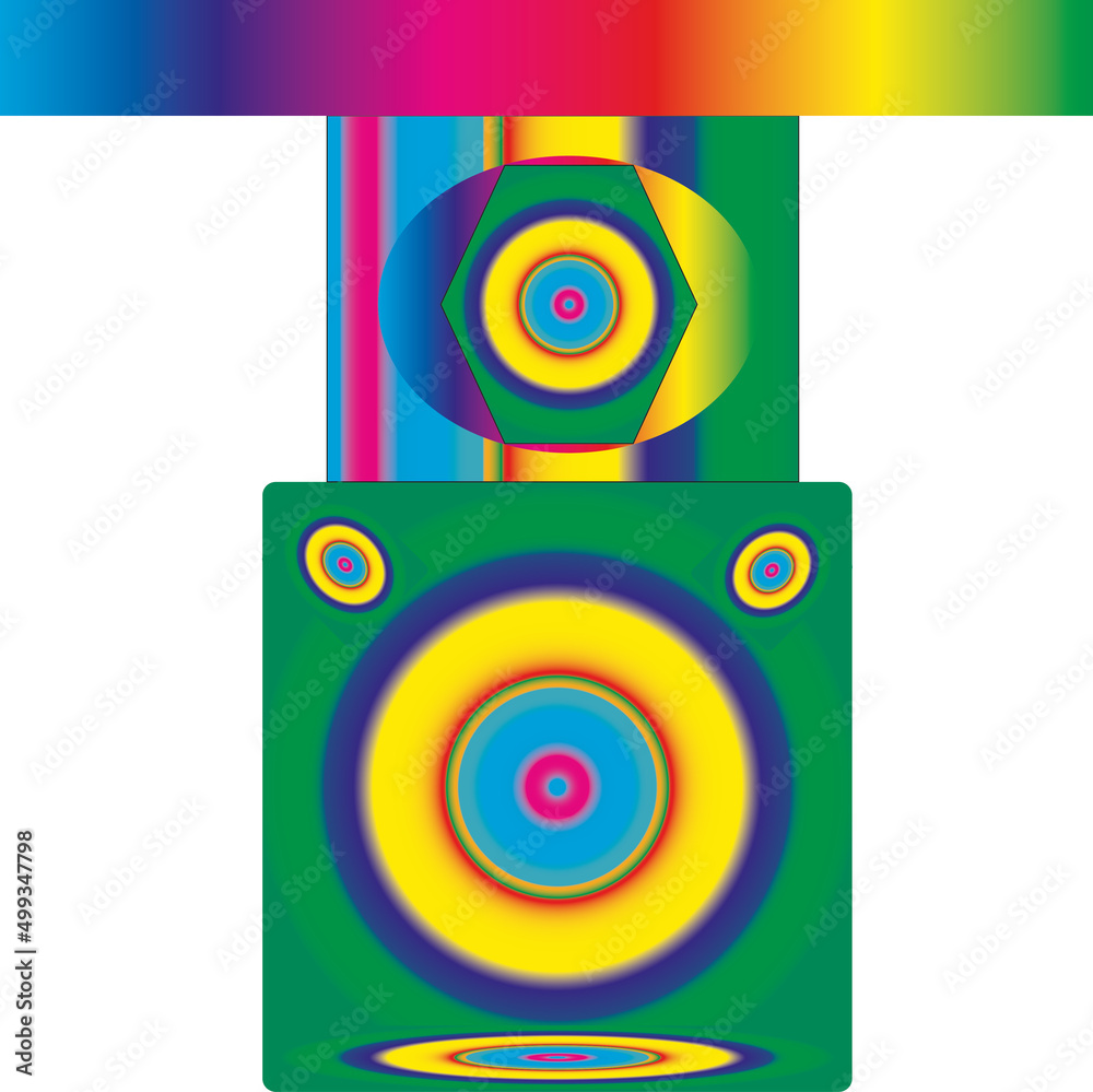 Rainbow ,illustration
