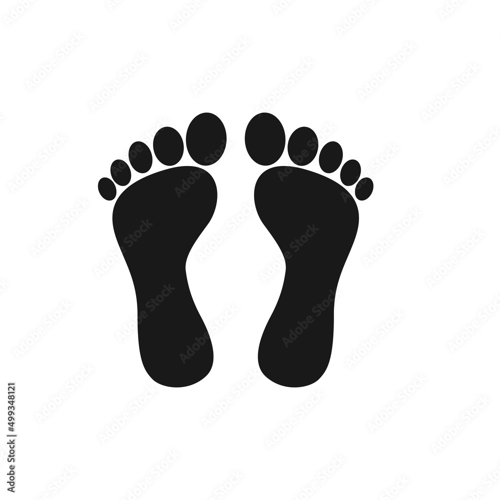 human footprint icon human footprint icon