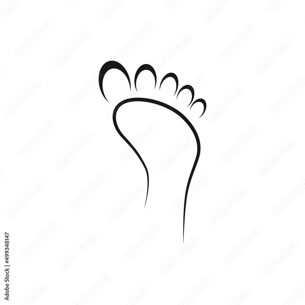 human footprint logo human footprint logo