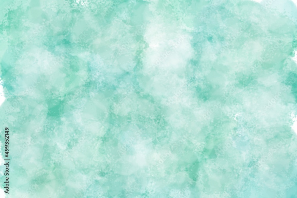  Green Watercolor Background Texture,Abstract