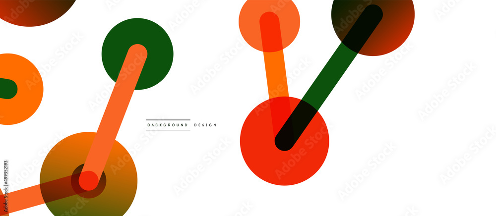 Line points connections geometric abstract background. Circles connected by lines. Trendy techno business template for wallpaper, banner, background or landing Line points connections geometric abstract background. Circles connected by lines. Trendy techno business template for wallpaper, banner, background or landing