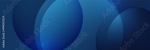 Abstract dark blue technology particles mesh background. Vector abstract graphic design banner pattern background web template.