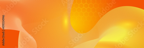 Modern minimal orange futuristic technology science background design . Abstract orange banner vector illustration. Yellow orange vector abstract graphic design. Banner Pattern background template.