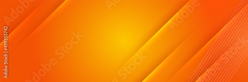 Modern minimal orange futuristic technology science background design . Abstract orange banner vector illustration. Yellow orange vector abstract graphic design. Banner Pattern background template.