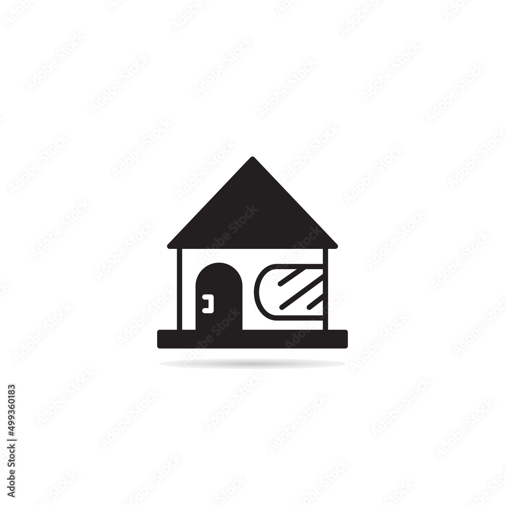 home building icon vector illustration home building icon vector illustration