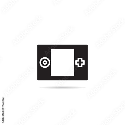 game controller icon on white background