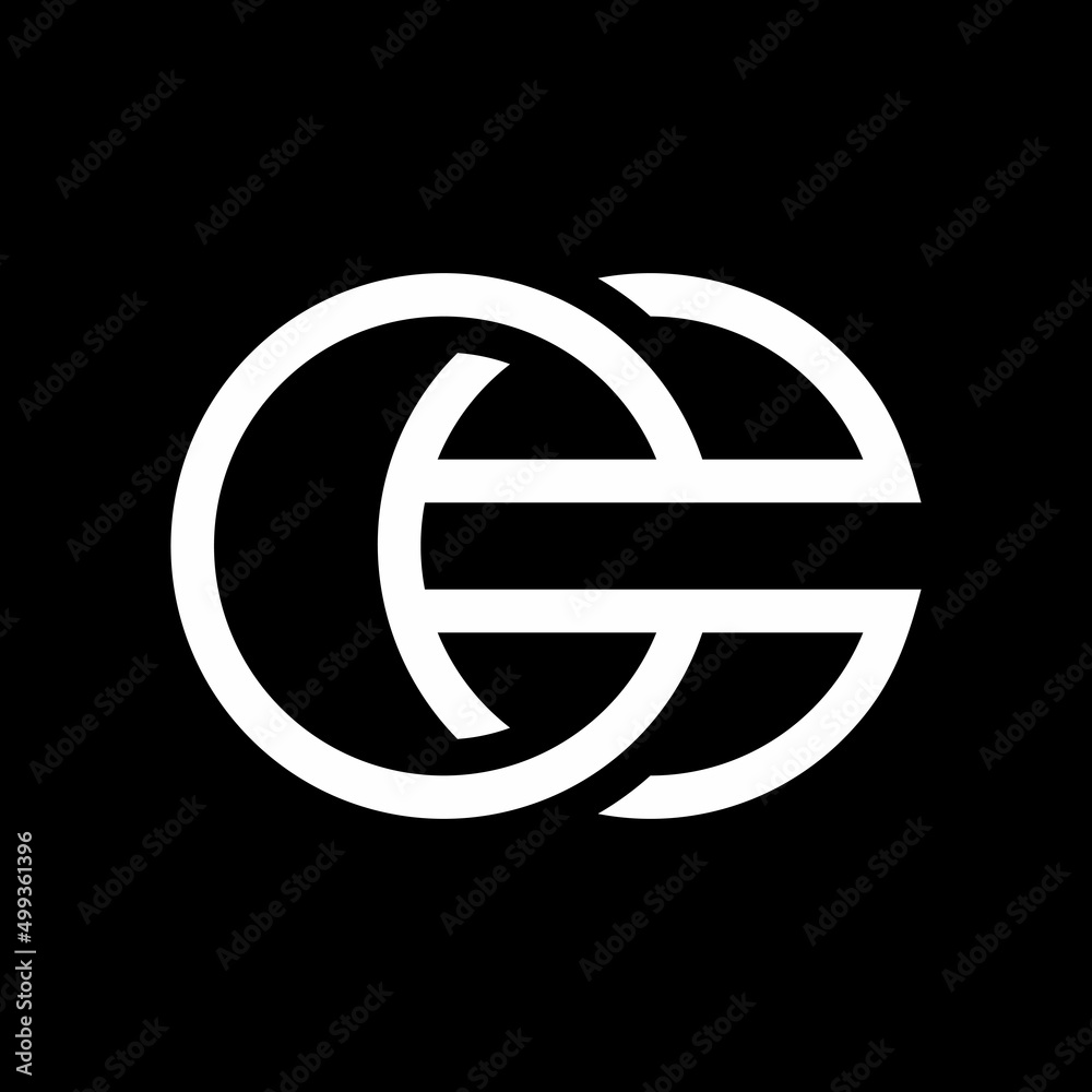initial letter logo cc, c inside c rounded lowercase black white initial letter logo cc, c inside c rounded lowercase black white