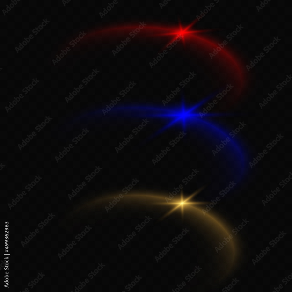 Eclipse, wonder glowing spotlight vector effect, dim light arc with glowing halo Astronomy phenomenon on transparent background. Neon curve flash, mystical design in outer space. Eclipse, wonder glowing spotlight vector effect, dim light arc with glowing halo Astronomy phenomenon on transparent background. Neon curve flash, mystical design in outer space.