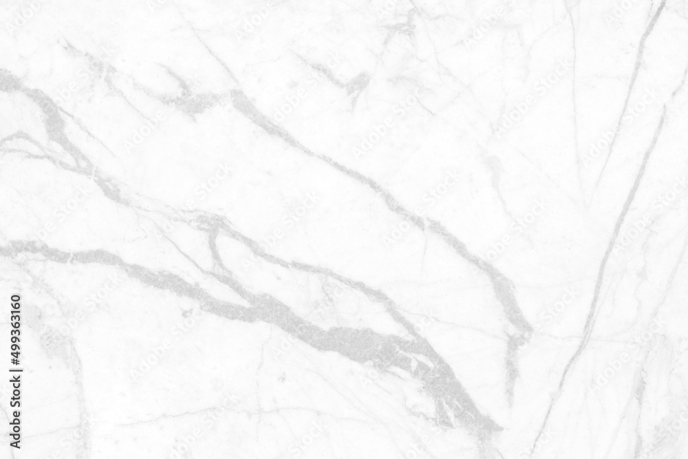 Obraz premium Natural white marble texture luxurious background, for design art work.