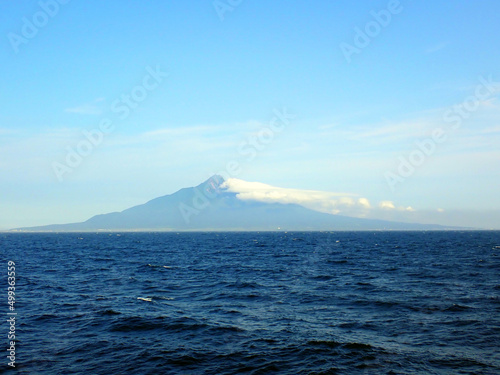 Rishiri Mountain in Rishiri island  Hokkaido  Japan